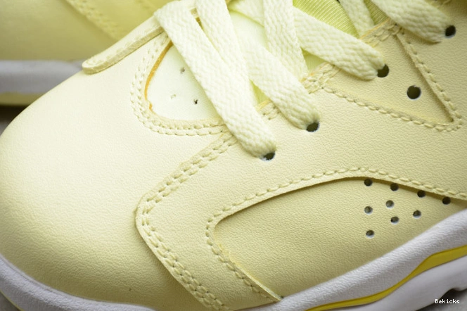 Cheap BK (gs) 6 dynamic retro 543390-800 floral yellow air jordan 1110